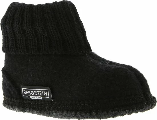 Bergstein Cozy - Sloffen - Unisex Junior - Black - Maat 25 4 Bergstein Cozy - Sloffen - Unisex Junior - Black - Maat 25 - Afbeelding 2