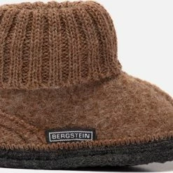 Bergstein - Huissloffen Voor Kinderen En Volwassenen - Cozy - Bruin - Maat 22EU -JACK & JONES JUNIOR winkel 550x423 1