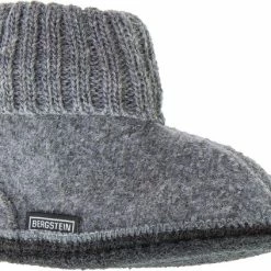 Bergstein Cozy - Sloffen - Unisex Junior - Grey - Maat 26