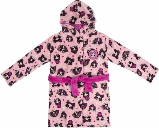 L.O.L. Surprise! LOL Surprise - Badjas - Roze 3 L.O.L. Surprise! LOL Surprise - Badjas - Roze