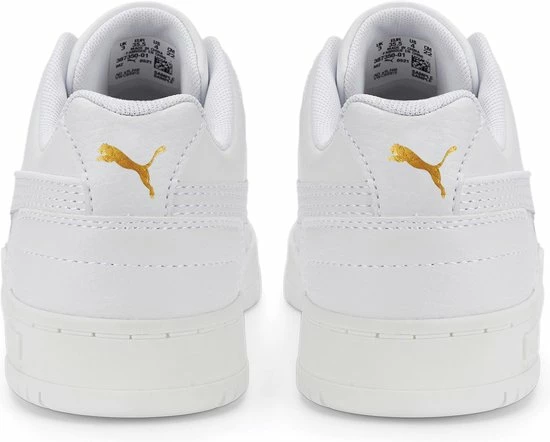 PUMA RBD Game Low Jr Unisex Sneakers - White/TeamGold - Maat 36 8 PUMA RBD Game Low Jr Unisex Sneakers - White/TeamGold - Maat 36 - Afbeelding 6