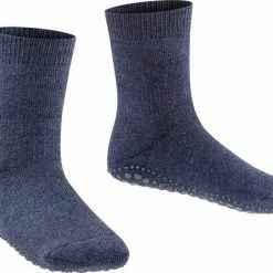 FALKE Catspads Slofsokken Voor Meisjes En Jongens Comforabel Dik Mid-rise Zonder Motief Met Noppen Winter Ondoorzichtig Warm Thermisch Katoen Merino Wol Blauw Kinderen Sokken - Maat 31-34 -JACK & JONES JUNIOR winkel 550x445 2