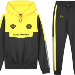 Black Bananas Black Banana's Trainingspak Jr Elements Donker Grijs-164