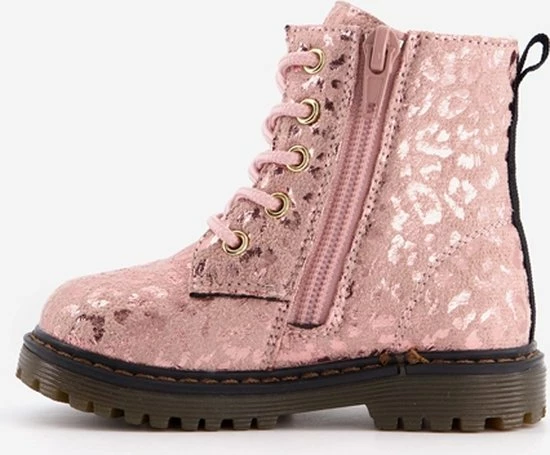 Blue Box Meisjes Veterboots Met Luipaardprint - Roze - Maat 20 5 Blue Box Meisjes Veterboots Met Luipaardprint - Roze - Maat 20 - Afbeelding 3