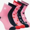 Scapino 5 Paar Kindersokken Met Print - Roze - Maat 31/34 -JACK & JONES JUNIOR winkel 550x466 1