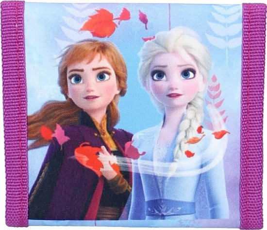 Disney Frozen II Connected By Nature Portemonnee - 10 X 10 X 1 Cm - Blauw 3 Disney Frozen II Connected By Nature Portemonnee - 10 X 10 X 1 Cm - Blauw