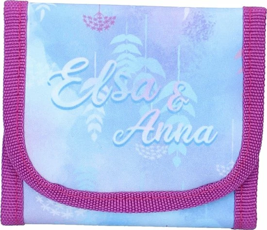 Disney Frozen II Connected By Nature Portemonnee - 10 X 10 X 1 Cm - Blauw 4 Disney Frozen II Connected By Nature Portemonnee - 10 X 10 X 1 Cm - Blauw - Afbeelding 2