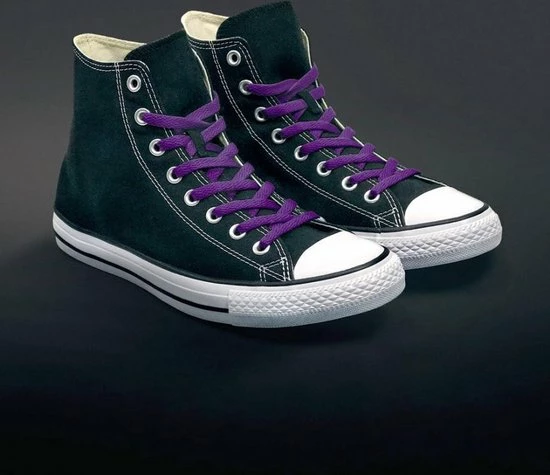 Mr. Lacy - Schoenveters - Flatties Plat - Paars - Veterlengte 130 Cm 4 Mr. Lacy - Schoenveters - Flatties Plat - Paars - Veterlengte 130 Cm - Afbeelding 2