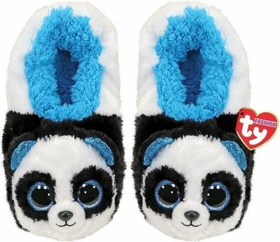 TY Fashion Pantoffels Panda Bamboo Maat 29-30 3 TY Fashion Pantoffels Panda Bamboo Maat 29-30