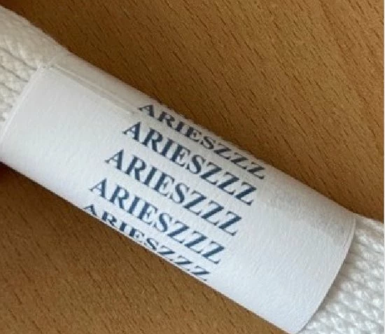 ARIESZZZ - Schoenveters - Beige - Dun Rond - 90 Cm - 3 Mm - 5-7 Gaatjes 4 ARIESZZZ - Schoenveters - Beige - Dun Rond - 90 Cm - 3 Mm - 5-7 Gaatjes - Afbeelding 2