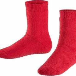 FALKE Catspads Slofsokken Voor Meisjes En Jongens Comforabel Dik Mid-rise Zonder Motief Met Noppen Winter Ondoorzichtig Warm Thermisch Katoen Merino Wol Rood Kinderen Sokken - Maat 39-42 -JACK & JONES JUNIOR winkel 550x481 2