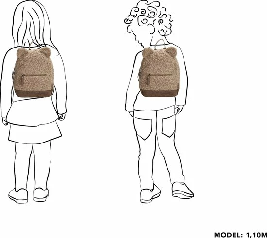 Beagles Navarra Rugzak - Taupe 8 Beagles Navarra Rugzak - Taupe - Afbeelding 6