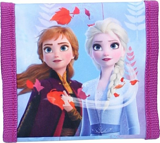 Disney Frozen II Connected By Nature Portemonnee - 10 X 10 X 1 Cm - Blauw 7 Disney Frozen II Connected By Nature Portemonnee - 10 X 10 X 1 Cm - Blauw - Afbeelding 5