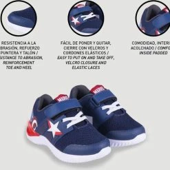 Marvel Captain America Kinderschoenen Jongens -JACK & JONES JUNIOR winkel 550x514 3