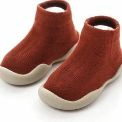 WUNO Antislip Baby Schoentjes - Maat 24,5 - 18-24 Maanden - 14 Cm - Rood