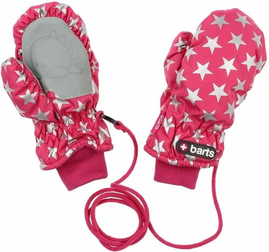 Barts Nylon Wanten - Handschoenen Kinderen - Maat 4-6 Jaar - Berry Stars 7 Barts Nylon Wanten - Handschoenen Kinderen - Maat 4-6 Jaar - Berry Stars - Afbeelding 5