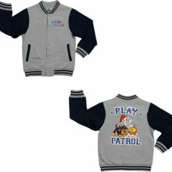 Paw Patrol College Vest - Play Patrol - Grijs/Donkerblauw - Maat 98/104