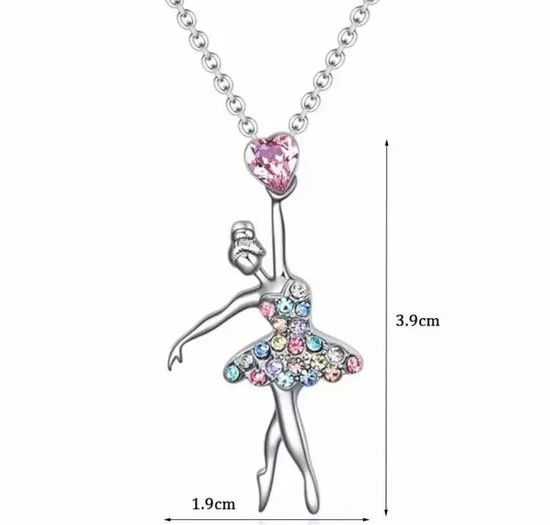 Akyol- Ballerina Ketting-collier- Ketting Met Hanger - Ballet Ketting - Ballet- Ballerina Ketting - Danseres -valentijn Cadeau Voor Haar -ketting Voor Vriendin Cadeau Voor Haar- – 1 Ketting – Hanger – Zilveren Ketting 3 Akyol- Ballerina Ketting-collier- Ketting Met Hanger - Ballet Ketting - Ballet- Ballerina Ketting - Danseres -valentijn Cadeau Voor Haar -ketting Voor Vriendin Cadeau Voor Haar- – 1 Ketting – Hanger – Zilveren Ketting