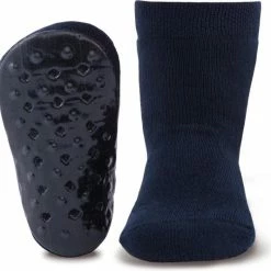 Ewers Antislip Sokken Effen Donkerblauw-19/20