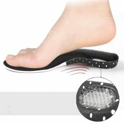 Merkloos Inlegzolen Tegen Hielspoor En Onderdrukking Van Pijn- Gelzolen / Inlegzooltjes - Maat /34/35/36/37/38/39/ Gel Zooltjes Zolen - Sport Schoenen Zooltjes - Zwart -JACK & JONES JUNIOR winkel 550x536 3