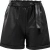 WE Fashion Meisjes Paperbag Short Van Imitatieleer - Maat 134/140 -JACK & JONES JUNIOR winkel 550x539 2