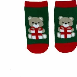 Merkloos Beer Mode | Kerstsokken | Kerstsokken Kinderen | Beer | Maat L