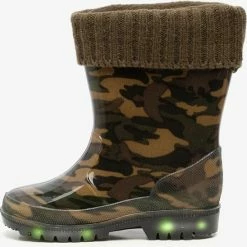 Mountain Peak Kinder Regenlaarzen Met Lichtjes - Groen - Maat 26 -JACK & JONES JUNIOR winkel 550x548 4