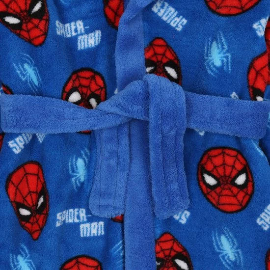 Marvel Comics Spider-man Marvel - Marineblauwe Badjas Voor Jongens, Fleece, OEKO-TEX / 116-128 5 Marvel Comics Spider-man Marvel - Marineblauwe Badjas Voor Jongens, Fleece, OEKO-TEX / 116-128 - Afbeelding 3