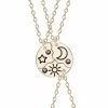 Kasey Vriendschapsketting - BFF Ketting Voor 3 - Rondje - Maan/Ster/Zon - Goudkleurig -JACK & JONES JUNIOR winkel 550x550 151