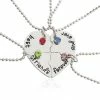 Kasey Vriendschapsketting - BFF Ketting Voor 4 - 4 Stuks - Hart Met Steentjes 1 Kasey Vriendschapsketting - BFF Ketting Voor 4 - 4 Stuks - Hart Met Steentjes -JACK & JONES JUNIOR winkel 550x550 154