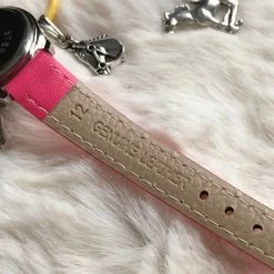 Horloge-Paard-Licht Roze-Leer-Met Paard Ketting-Extra Batterij-Charme Bijoux -JACK & JONES JUNIOR winkel 550x550 229