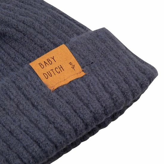 Baby Dutch Beanie Muts - Blauw - Kindermuts - 6 Maanden Tot 4 Jaar 4 Baby Dutch Beanie Muts - Blauw - Kindermuts - 6 Maanden Tot 4 Jaar - Afbeelding 2