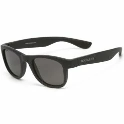 KOOLSUN - Wave - Matte Black - 6-14 Jaar - UV400 - Categorie 3