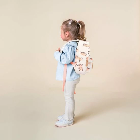 Kidzroom Stories Rugzak - 2 T/m 6 Jaar - Beige - Poes 6 Kidzroom Stories Rugzak - 2 T/m 6 Jaar - Beige - Poes - Afbeelding 4