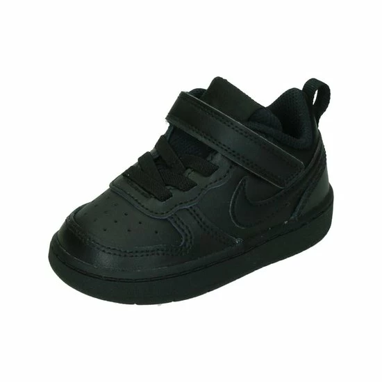Nike Court Borough Low 2 Kids Sneakers - Black/Black-Black - Maat 22 5 Nike Court Borough Low 2 Kids Sneakers - Black/Black-Black - Maat 22 - Afbeelding 3