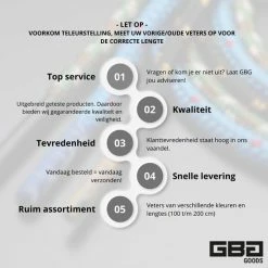 GBG Goods GBG Sneaker Veters 120CM - Lila - Laces - Licht Paars - Violet - Laces - Platte Veter -JACK & JONES JUNIOR winkel 550x550 322