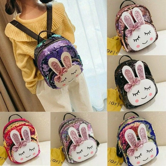 Novalino Meisjes Rugtas - Schooltas - Meisjes Rugzak - Paars - 32X22 CM - School - Rugzak - Glitter - Konijntje - Pailletten - 3-8 Jaar - Tas - CADEAU TIP! 8 Novalino Meisjes Rugtas - Schooltas - Meisjes Rugzak - Paars - 32X22 CM - School - Rugzak - Glitter - Konijntje - Pailletten - 3-8 Jaar - Tas - CADEAU TIP! - Afbeelding 6