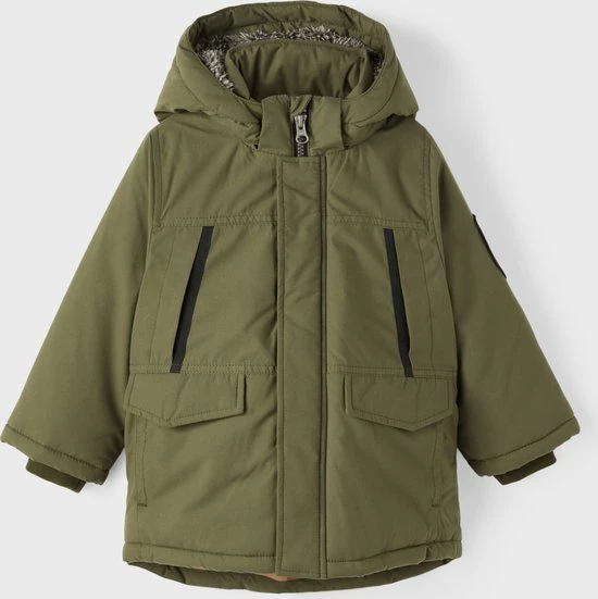 NAME IT NMMMILLER PARKA JACKET1 NOOS Jongens Jas - Maat 104 3 NAME IT NMMMILLER PARKA JACKET1 NOOS Jongens Jas - Maat 104
