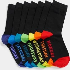 WE Fashion Jongens Sokken, 7-pack - Maat 27-30