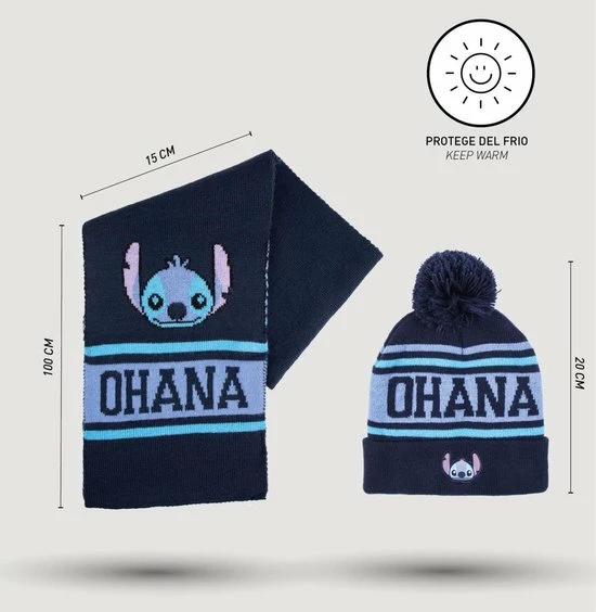 Disney Stitch Winterset - Ohana 4 Disney Stitch Winterset - Ohana - Afbeelding 2