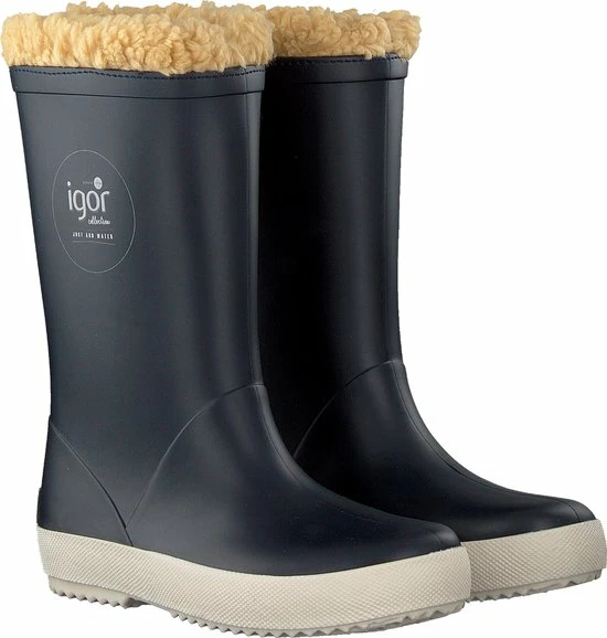 Igor - Regenlaarzen Voor Kinderen - Splash Nautico Borreguito - Marineblauw - Maat 26EU 11 Igor - Regenlaarzen Voor Kinderen - Splash Nautico Borreguito - Marineblauw - Maat 26EU - Afbeelding 9