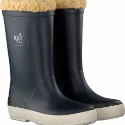 Igor - Regenlaarzen Voor Kinderen - Splash Nautico Borreguito - Marineblauw - Maat 29EU -JACK & JONES JUNIOR winkel 550x578 9