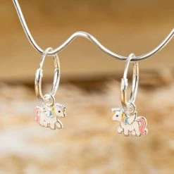 KAYA Sieraden | Kinderoorbellen Oorringen 'Unicorn' | Pastel -JACK & JONES JUNIOR winkel 550x584 9