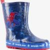 Spider-Man Kinder Regenlaarzen - Blauw - Maat 27 -JACK & JONES JUNIOR winkel 550x596 4
