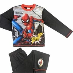 Spiderman Pyjamaset - Maat 140 - Marvel Spider-Man Pyjama - Lange Broek En Longsleeve