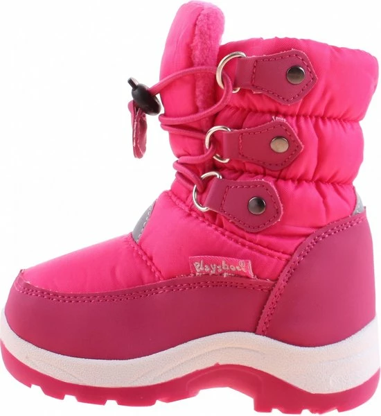 Playshoes - Winterlaarzen Voor Kinderen Met Veters - Roze - Maat 20-21EU 11 Playshoes - Winterlaarzen Voor Kinderen Met Veters - Roze - Maat 20-21EU - Afbeelding 9