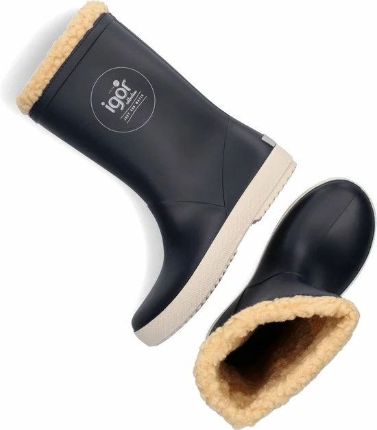 Igor - Regenlaarzen Voor Kinderen - Splash Nautico Borreguito - Marineblauw - Maat 26EU 27 Igor - Regenlaarzen Voor Kinderen - Splash Nautico Borreguito - Marineblauw - Maat 26EU - Afbeelding 25
