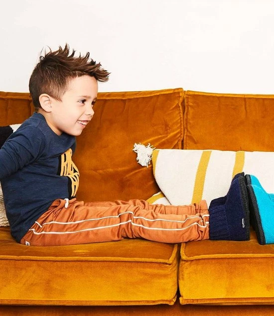 Bergstein Cozy - Sloffen - Unisex Junior - Dark Blue - Maat 27 4 Bergstein Cozy - Sloffen - Unisex Junior - Dark Blue - Maat 27 - Afbeelding 2