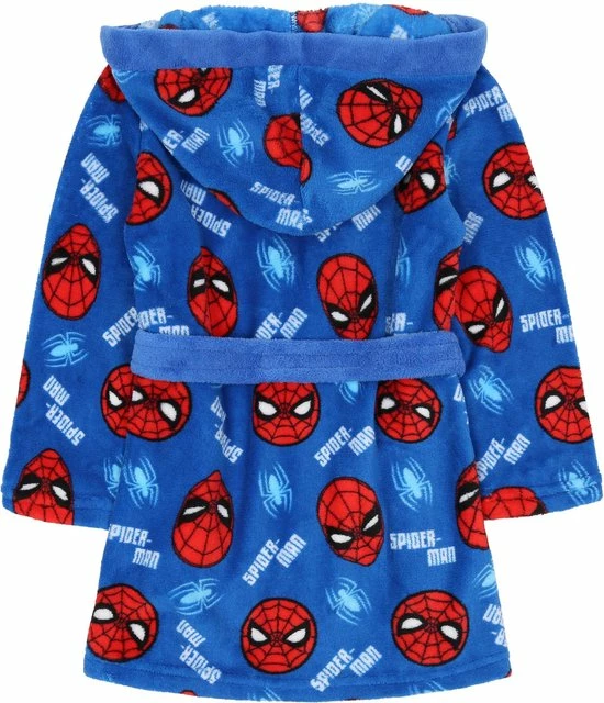 Marvel Comics Spider-man Marvel - Marineblauwe Badjas Voor Jongens, Fleece, OEKO-TEX / 116-128 6 Marvel Comics Spider-man Marvel - Marineblauwe Badjas Voor Jongens, Fleece, OEKO-TEX / 116-128 - Afbeelding 4