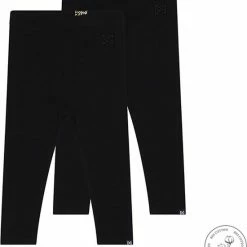 Koko Noko Meisjes 2-Pack Legging - Maat 122/128 - Zwart -JACK & JONES JUNIOR winkel 550x641 4